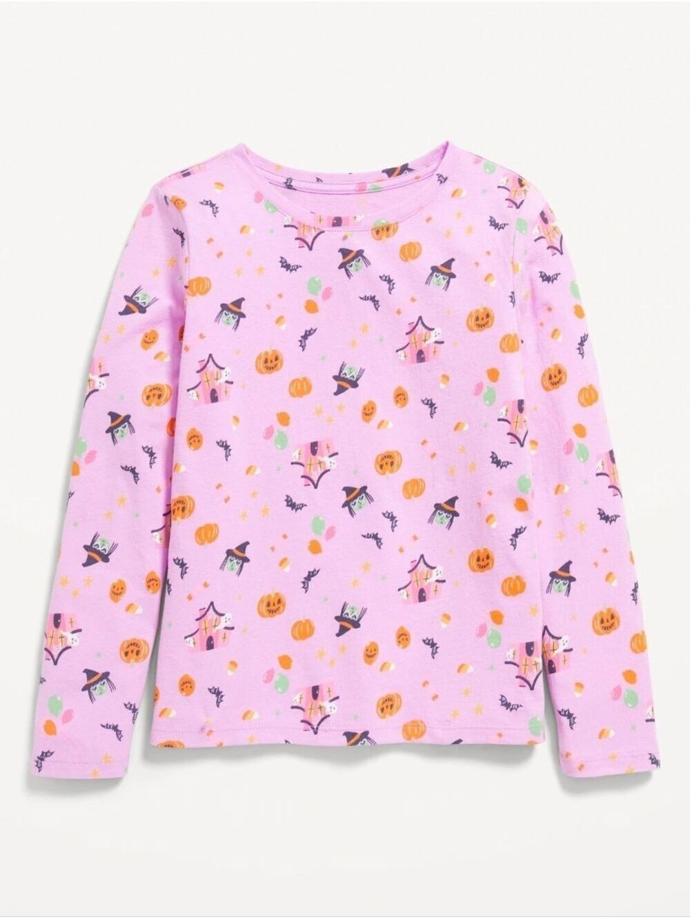 L ( 10 - 12 ) • Old Navy • Halloween Themed Softest Printed Long-Sleeve Shirt